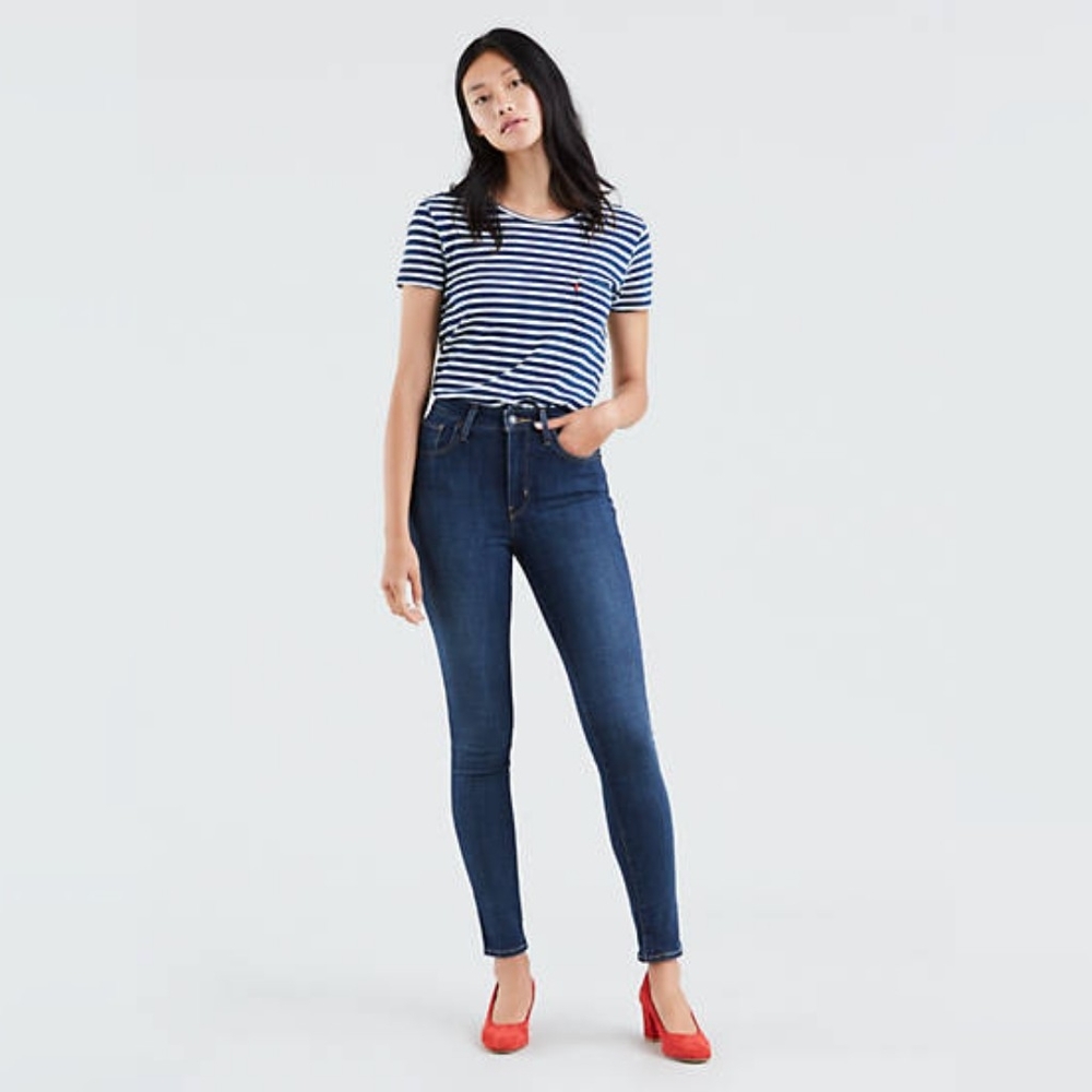 Levi's high waist 721 skinny jeans